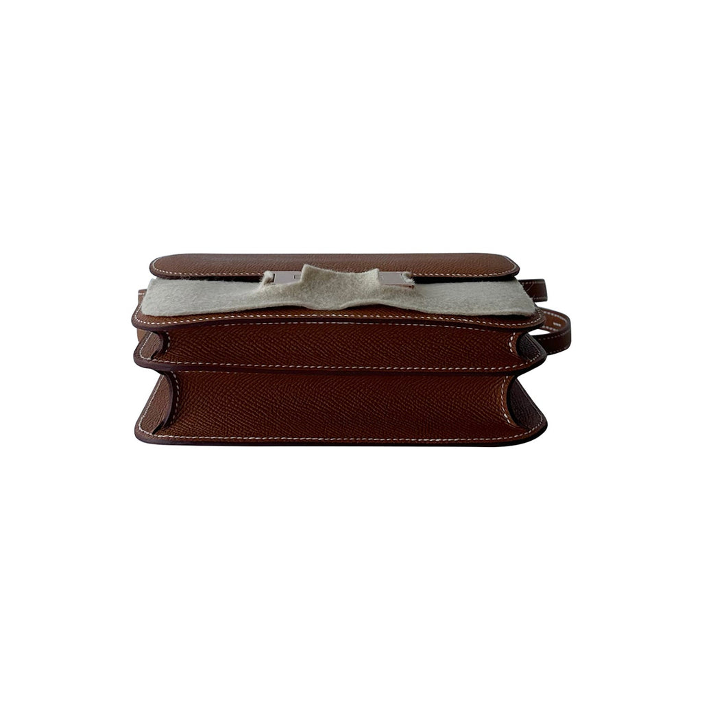 HermÃƒÆ’Ã‚Â¨s Constance III 18 Mini Gold Epsom 2023