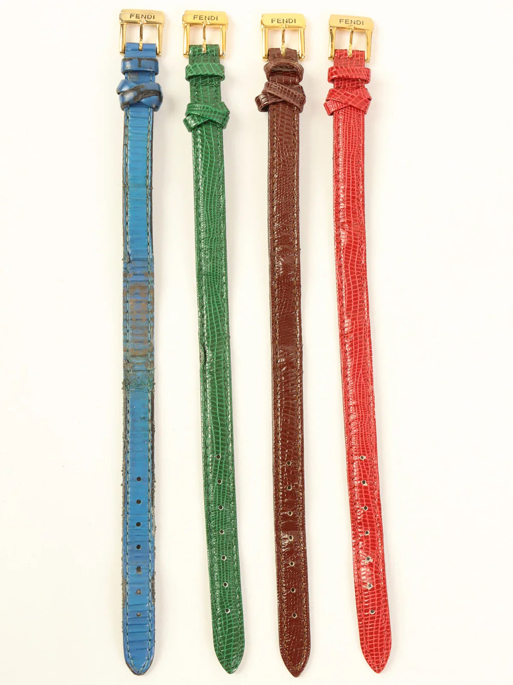 FENDI Chameleon Changeable Belt Watch Gold/5Colors