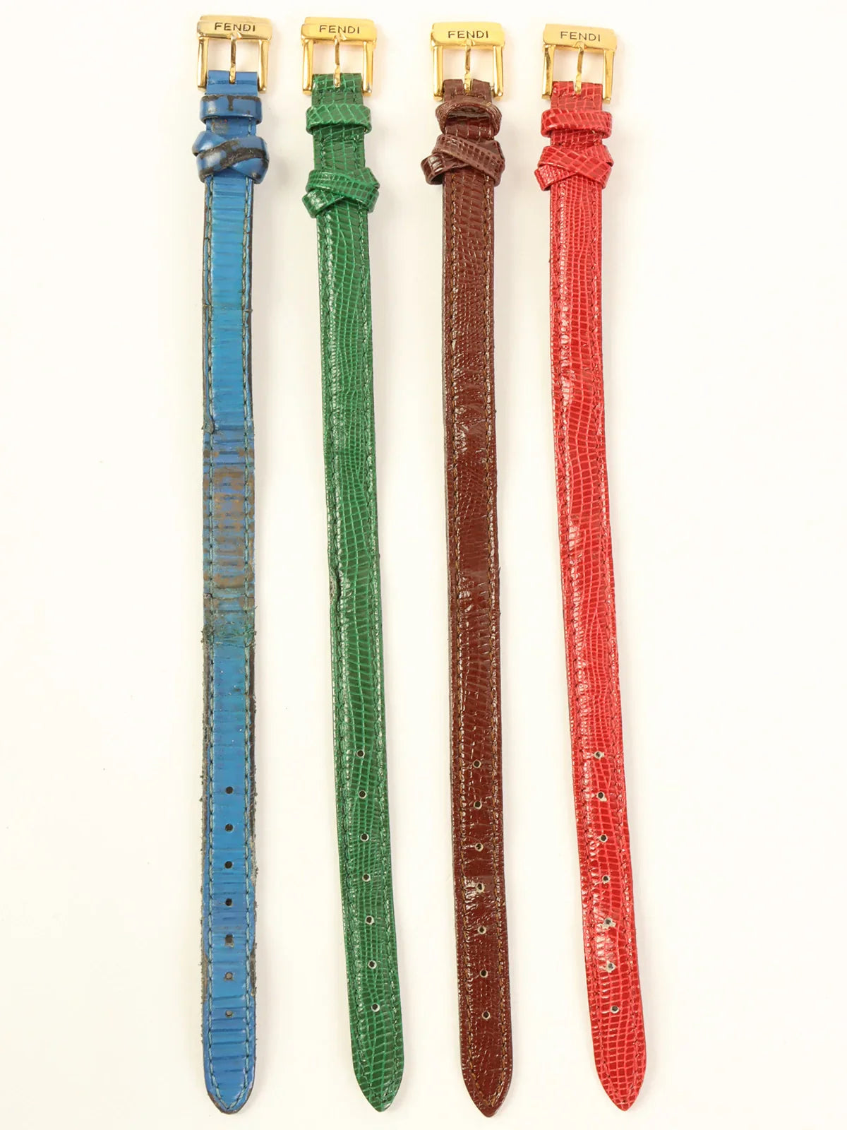 FENDI Chameleon Changeable Belt Watch Gold/5Colors