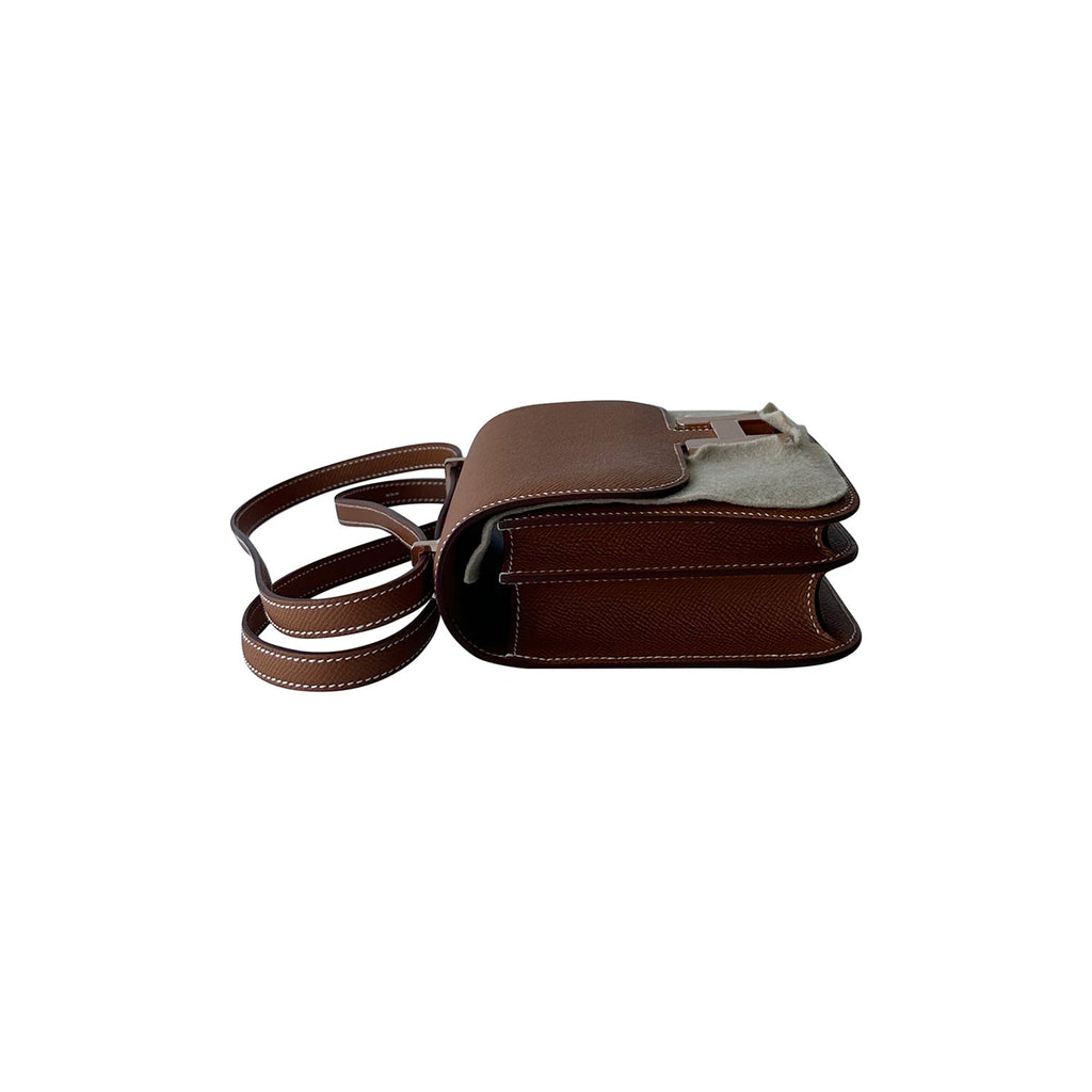 HermÃƒÆ’Ã‚Â¨s Constance III 18 Mini Gold Epsom 2023