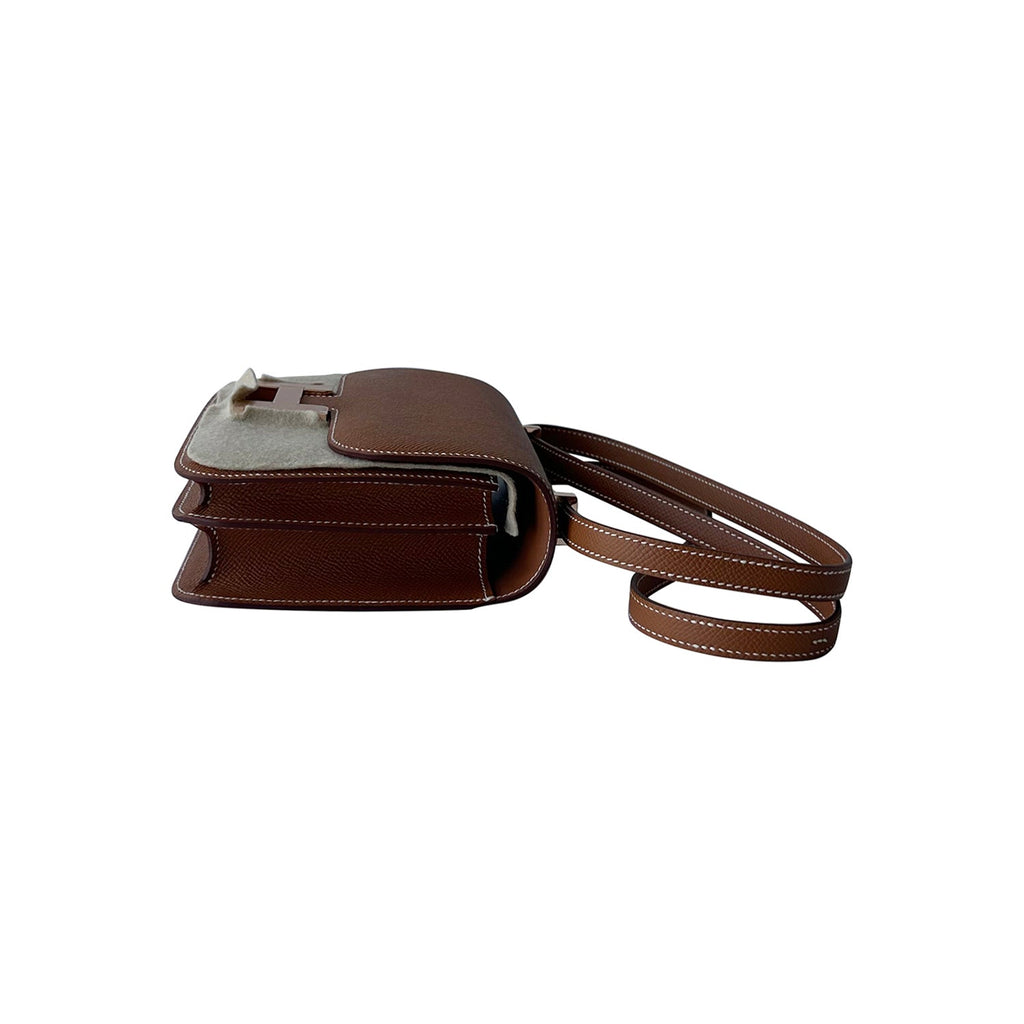 HermÃƒÆ’Ã‚Â¨s Constance III 18 Mini Gold Epsom 2023