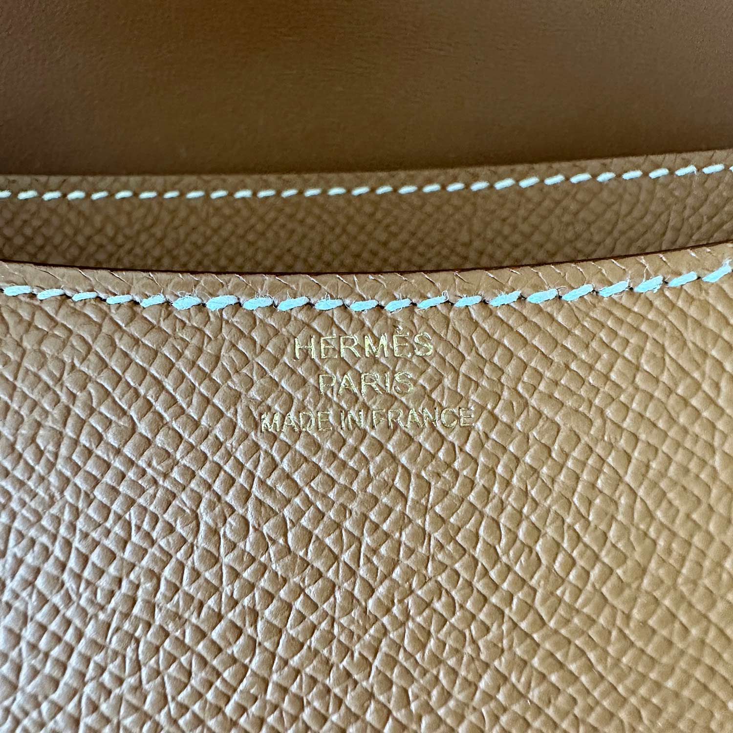 HermÃƒÆ’Ã‚Â¨s Constance III 18 Mini Gold Epsom 2023