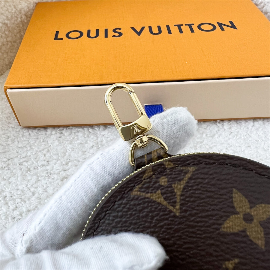 LV Multi Pochette Accessoires MPA Round Pouch in Monogram Canvas GHW
