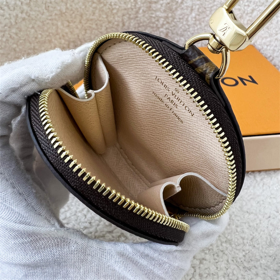 LV Multi Pochette Accessoires MPA Round Pouch in Monogram Canvas GHW