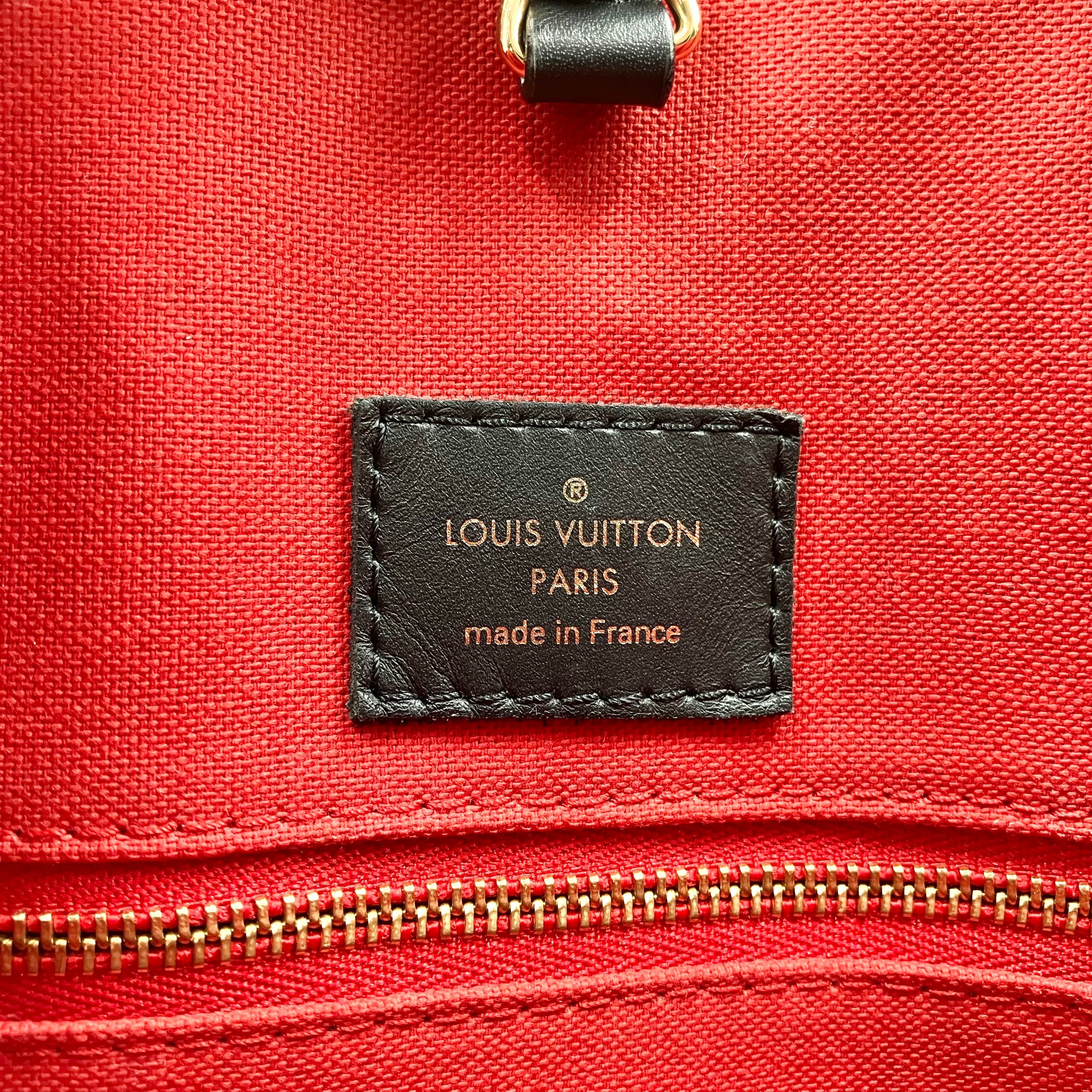 LOUIS VUITTON Monogram Reverse Giant On The Go MM