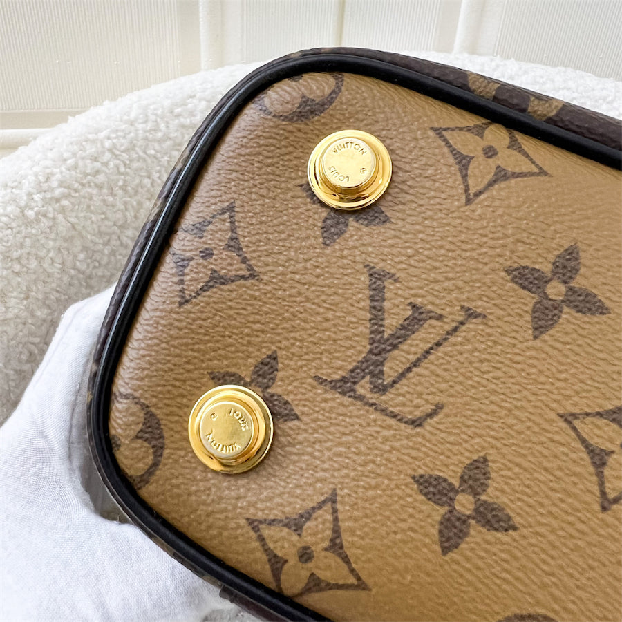 LV Vanity PM in Monogram Canvas and Black Trim with GHW