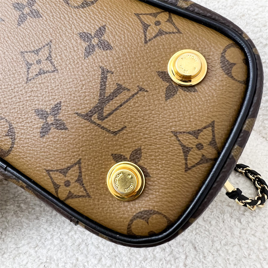 LV Vanity PM in Monogram Canvas and Black Trim with GHW