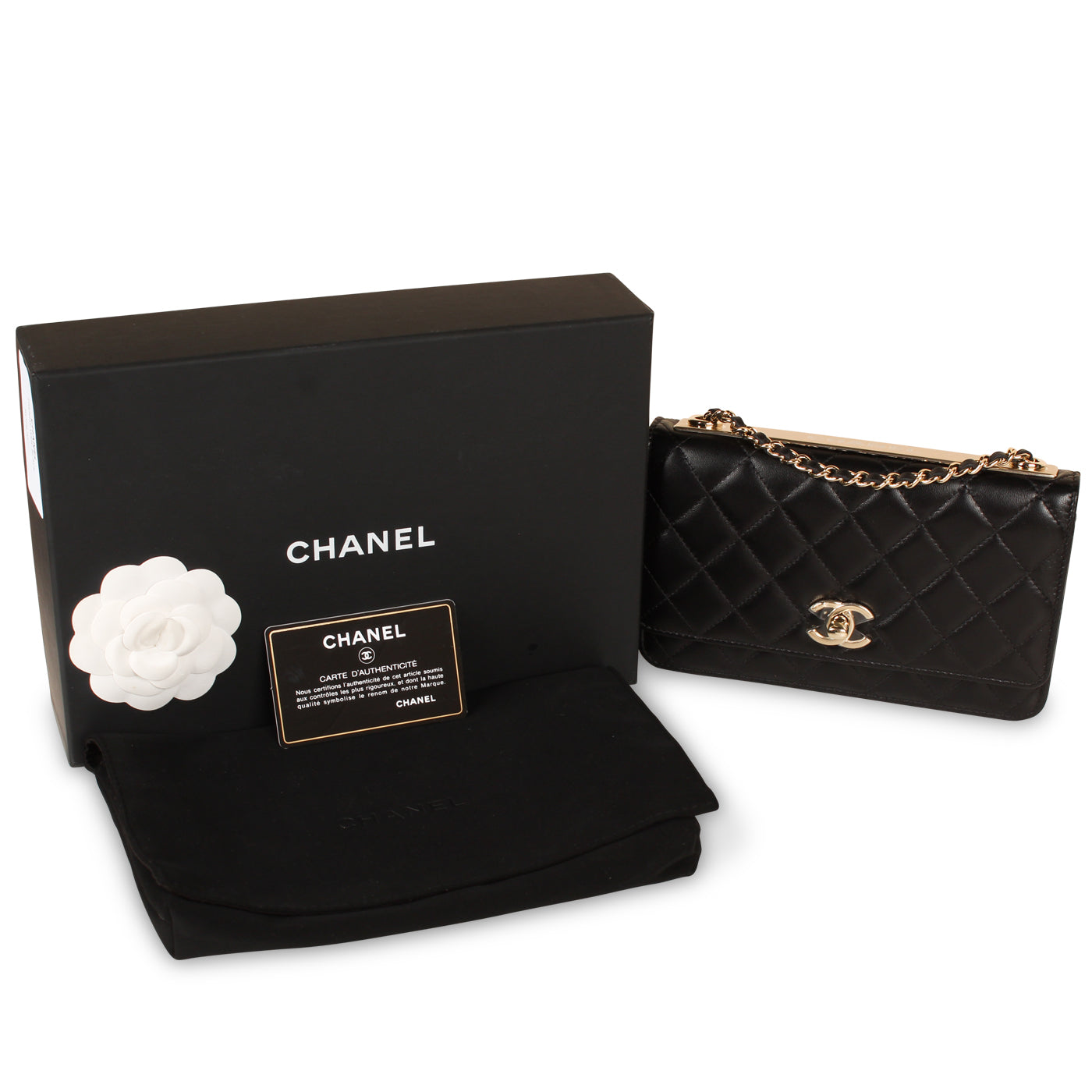 Chanel Trendy Wallet on Chain