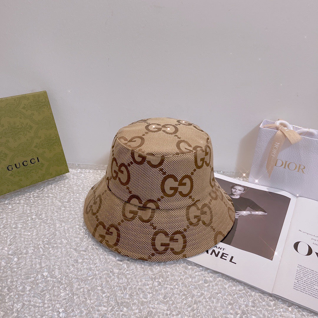 JW759 Jumbo GG Canvas Bucket Hat