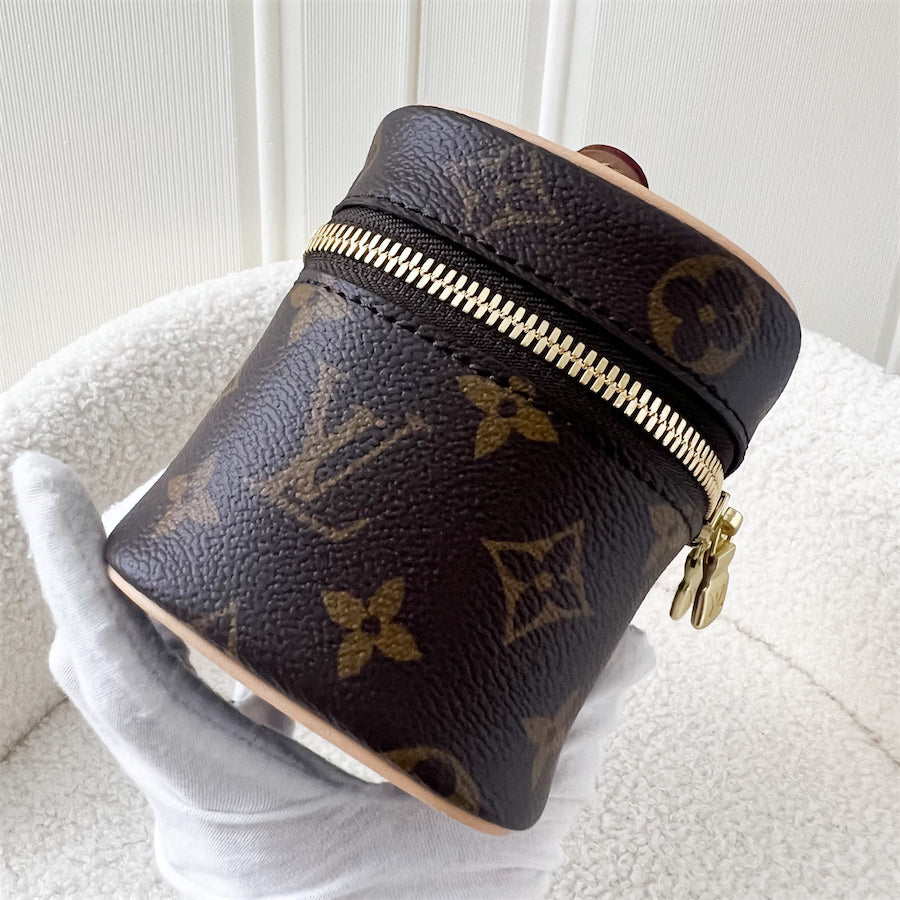 LV Nano Nice in Monogram GHW