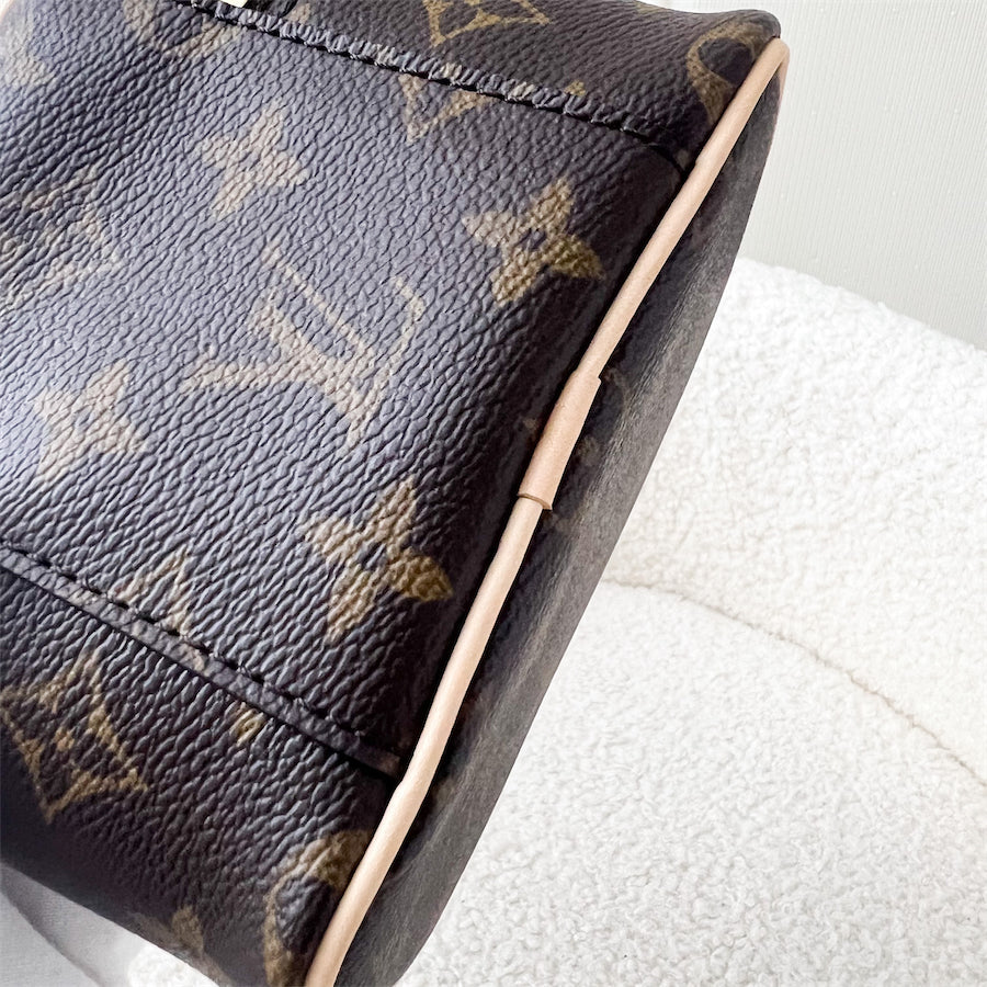 LV Nano Nice in Monogram GHW
