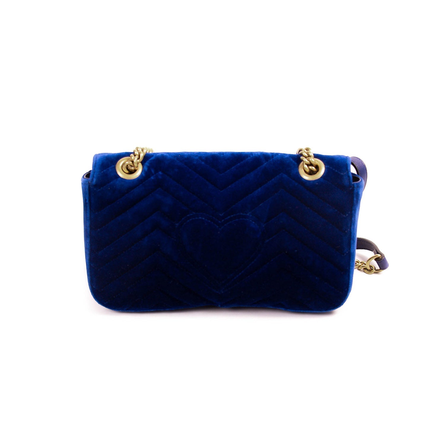 Gucci GG Marmont Small Velvet MetalassÃƒÆ’Ã‚Â© Bag
