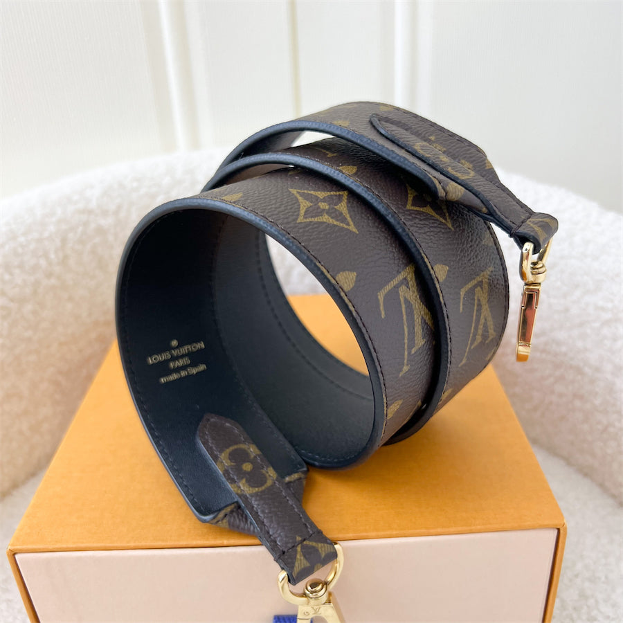 LV Thick Strap in Monogram Canvas GHW