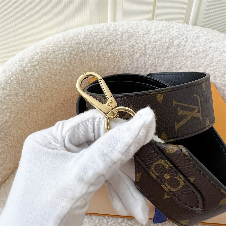 LV Thick Strap in Monogram Canvas GHW