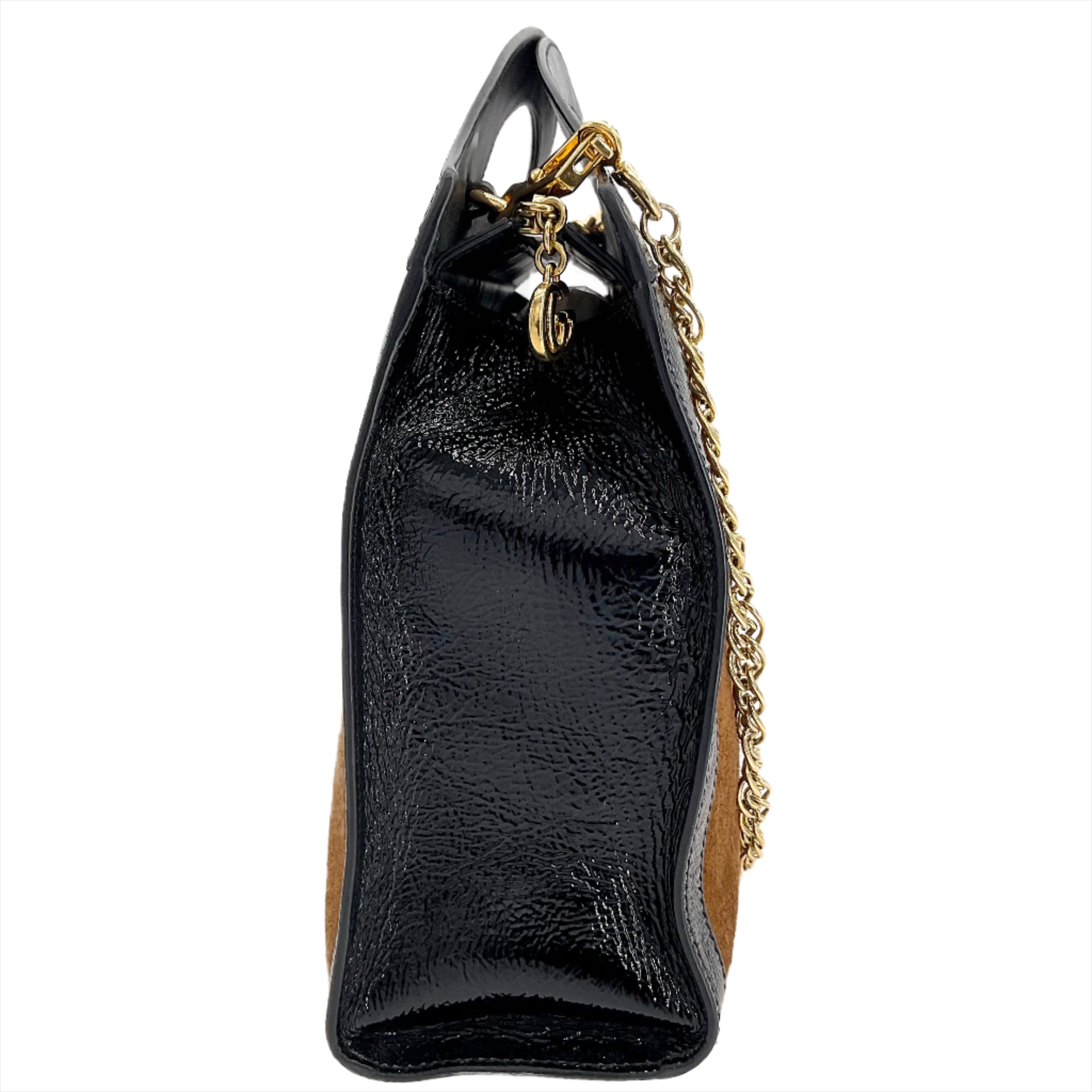 GUCCI Ophidia Handle Bag Suede Medium