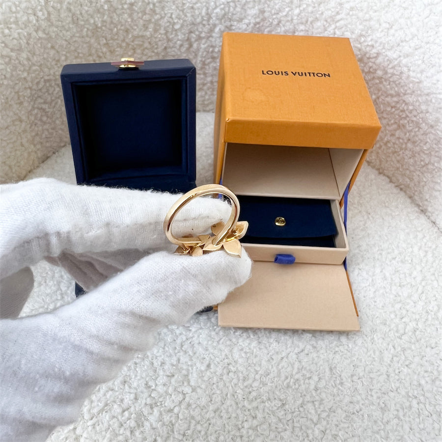 LV Star Blossom Ring in 18 K Pink Gold with Diamond