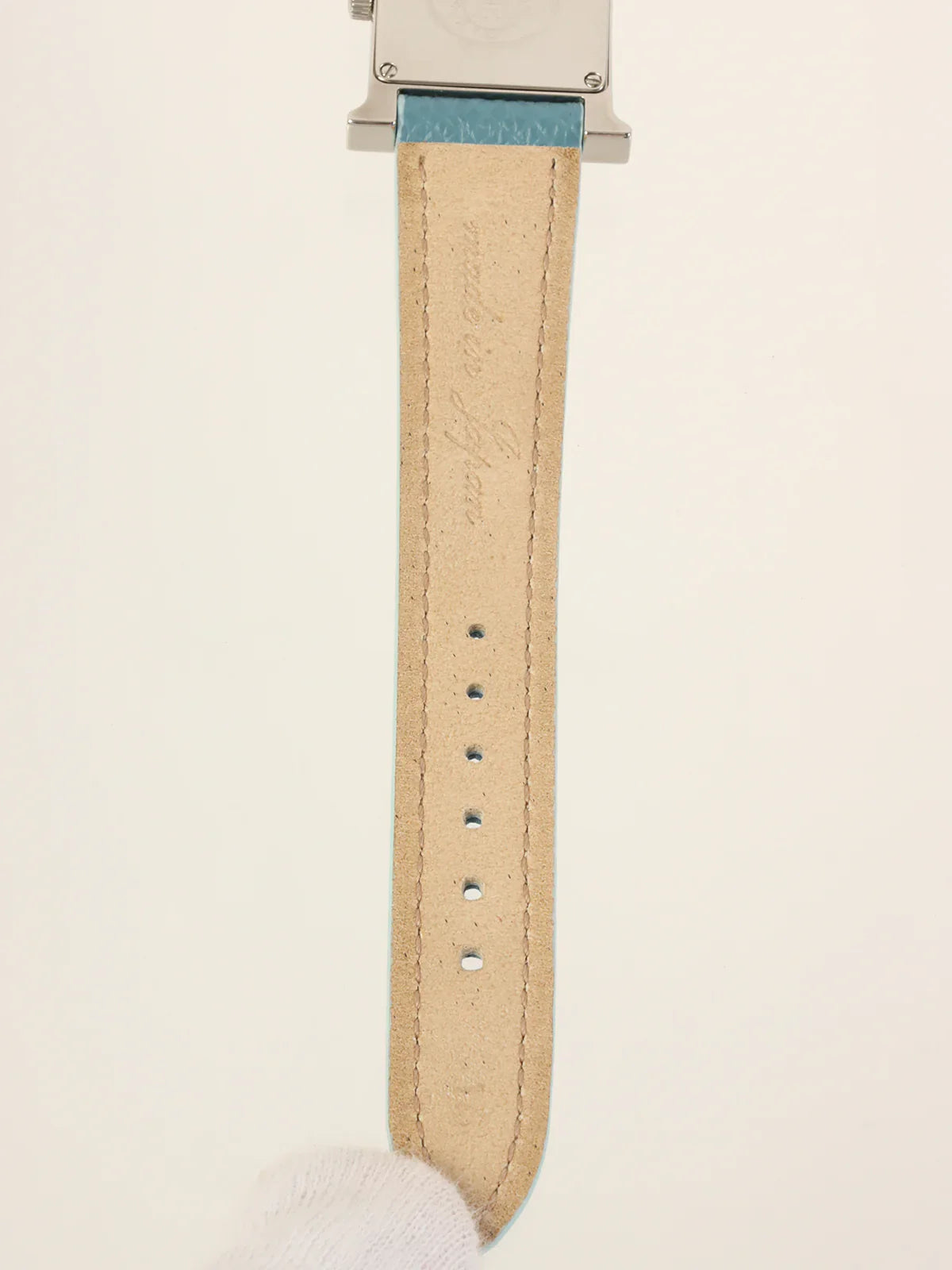 HERMES H Watch Blue