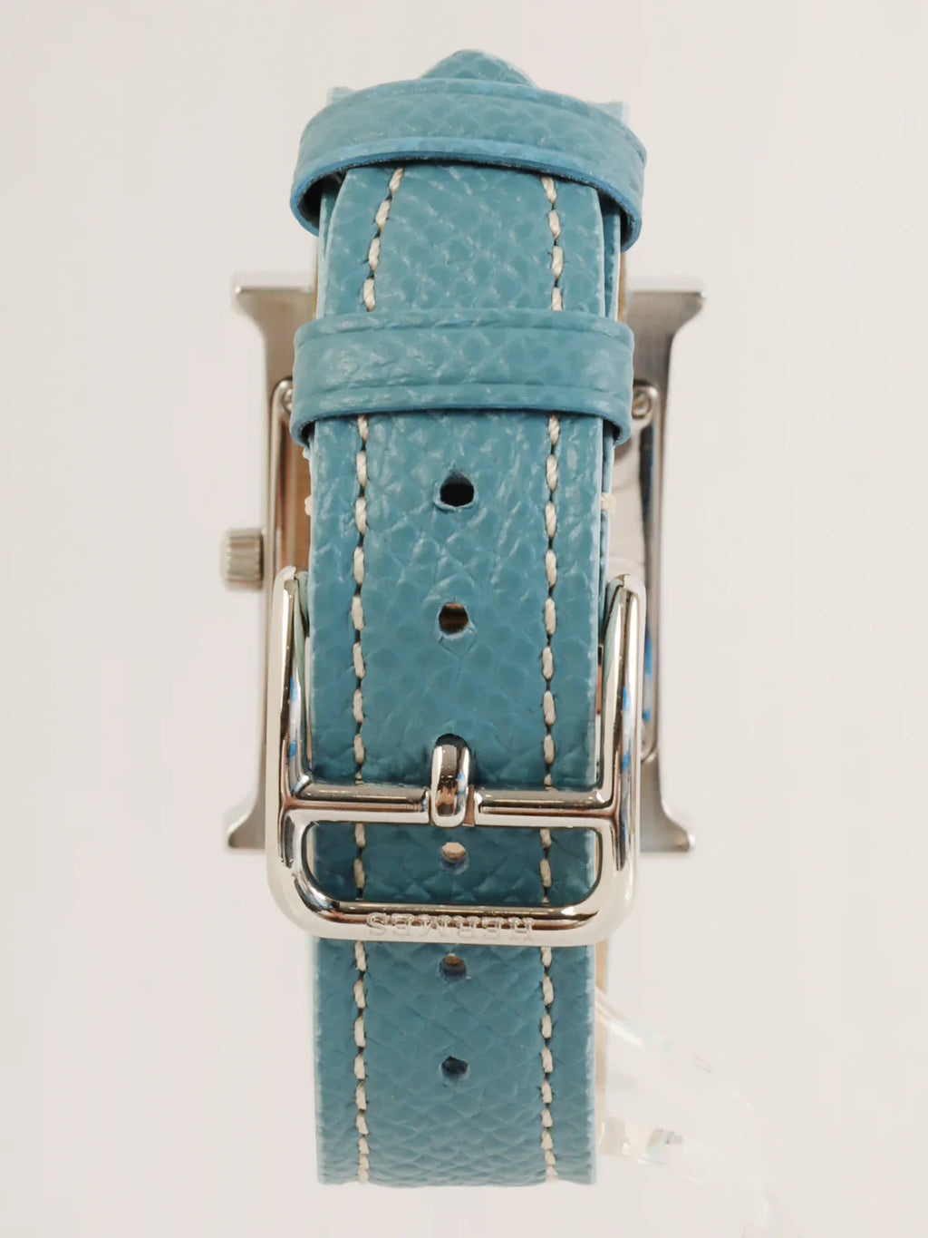 HERMES H Watch Blue
