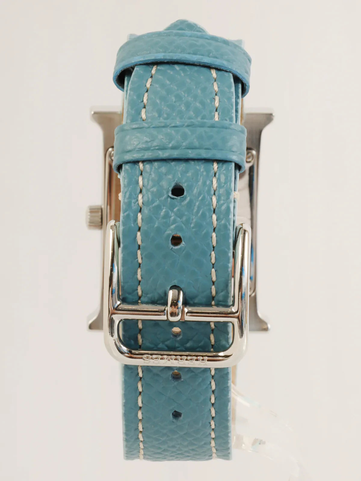 HERMES H Watch Blue