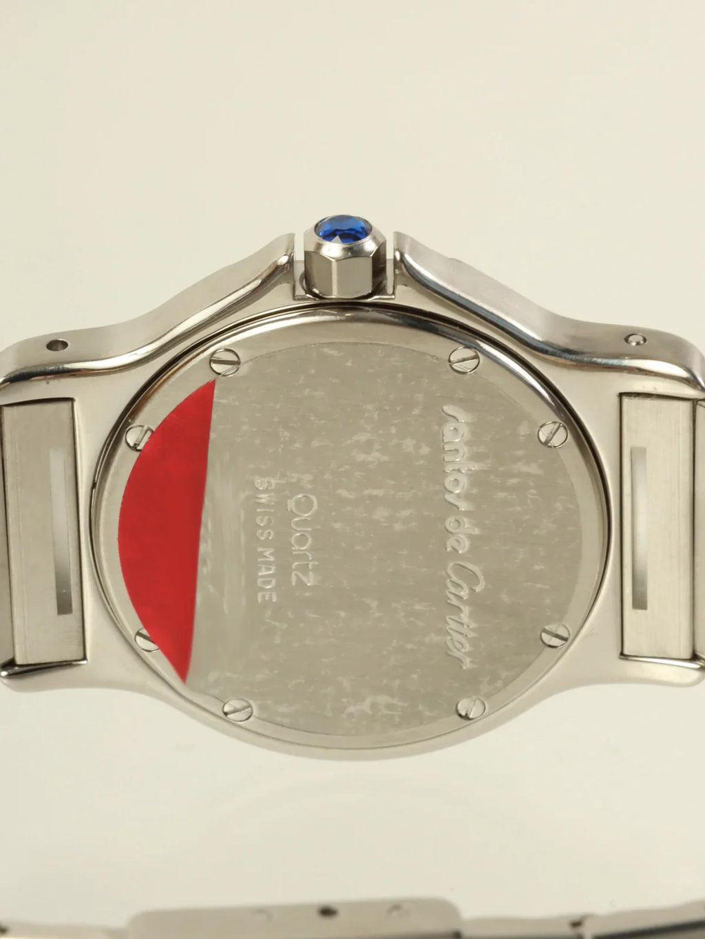 CARTIER Santos Octagon Lm Silver/Gold