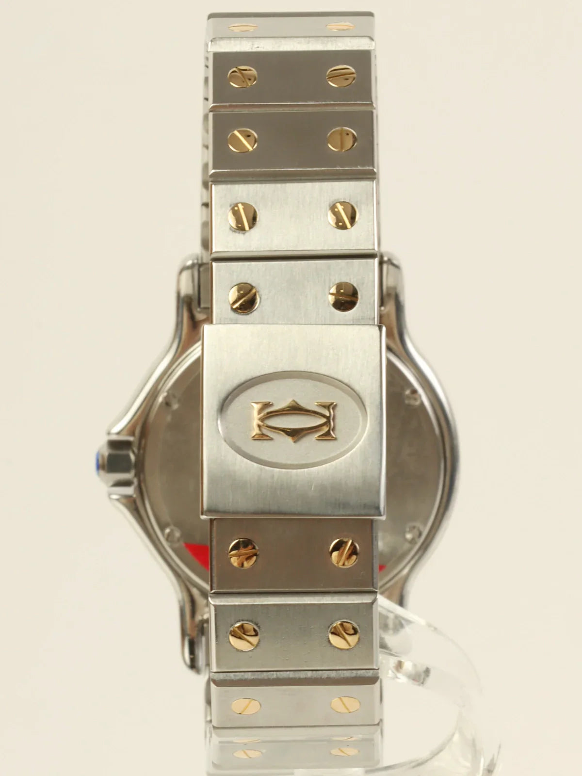 CARTIER Santos Octagon Lm Silver/Gold