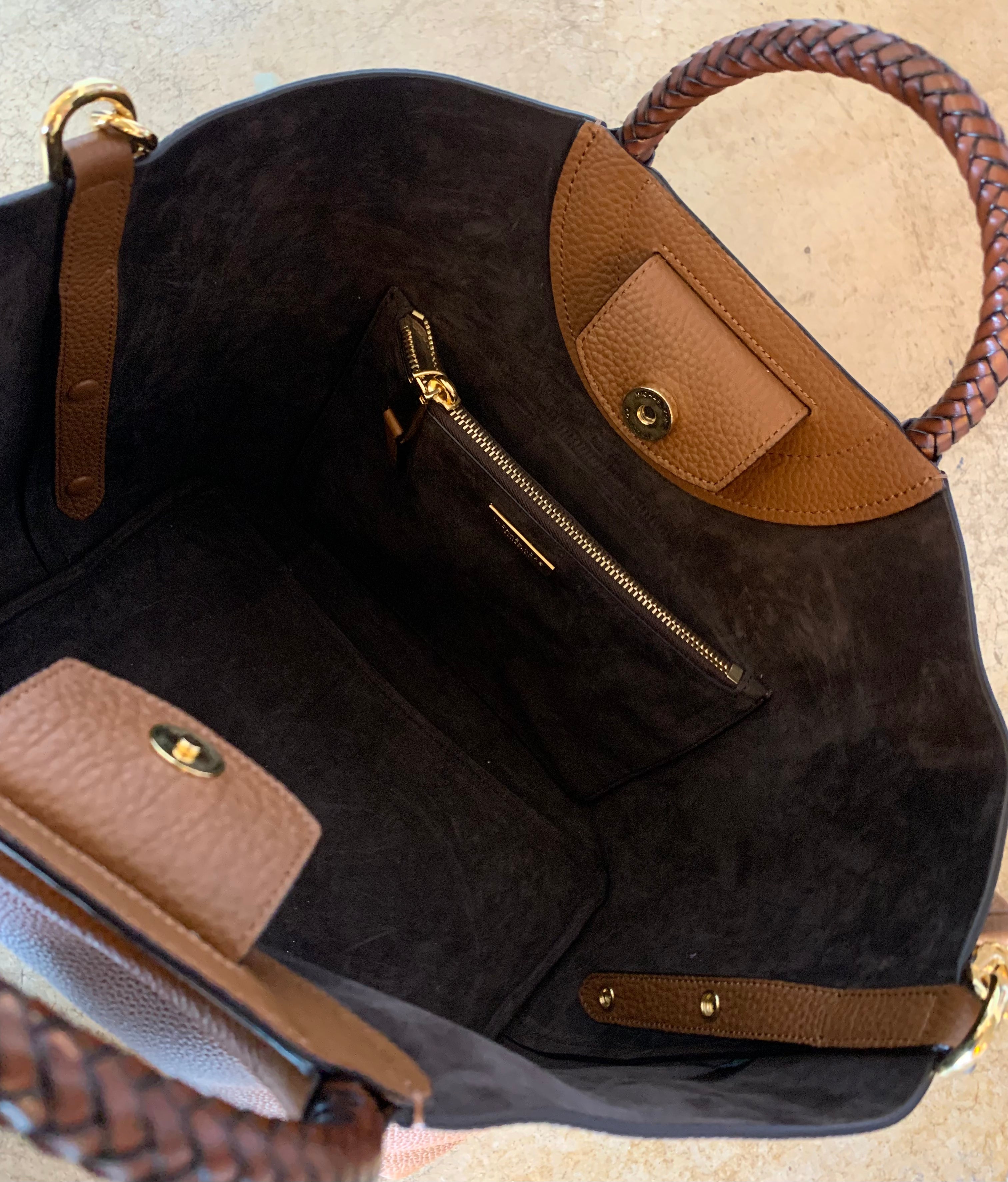 Michael Kors Brown Tote Bag