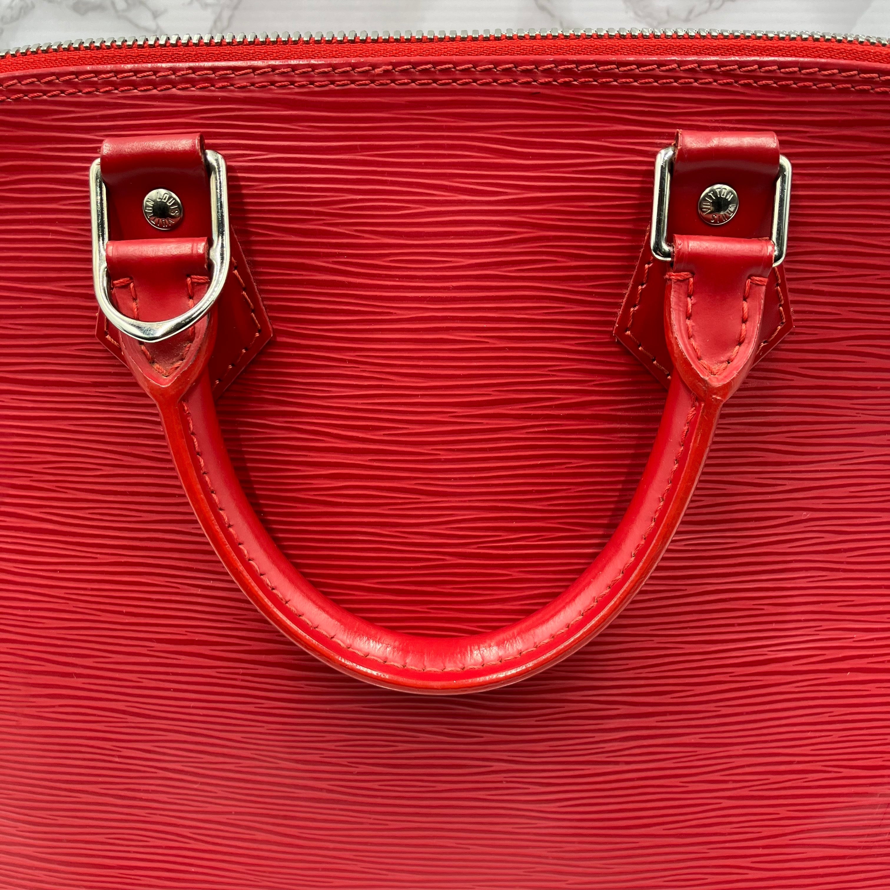 LOUIS VUITTON Epi Alma PM Handbag