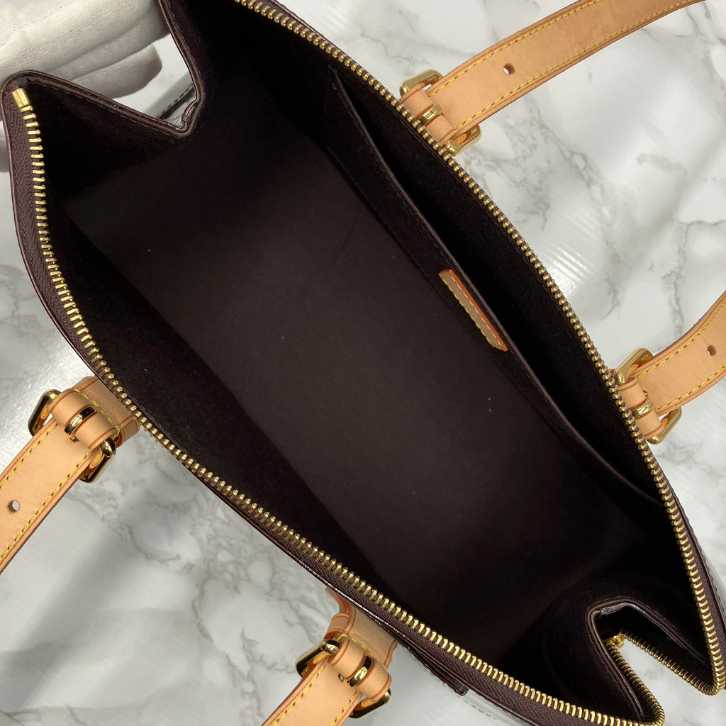 LOUIS VUITTON vernis rosewood avenue handbag