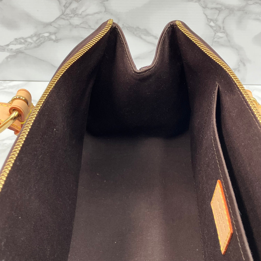 LOUIS VUITTON vernis rosewood avenue handbag