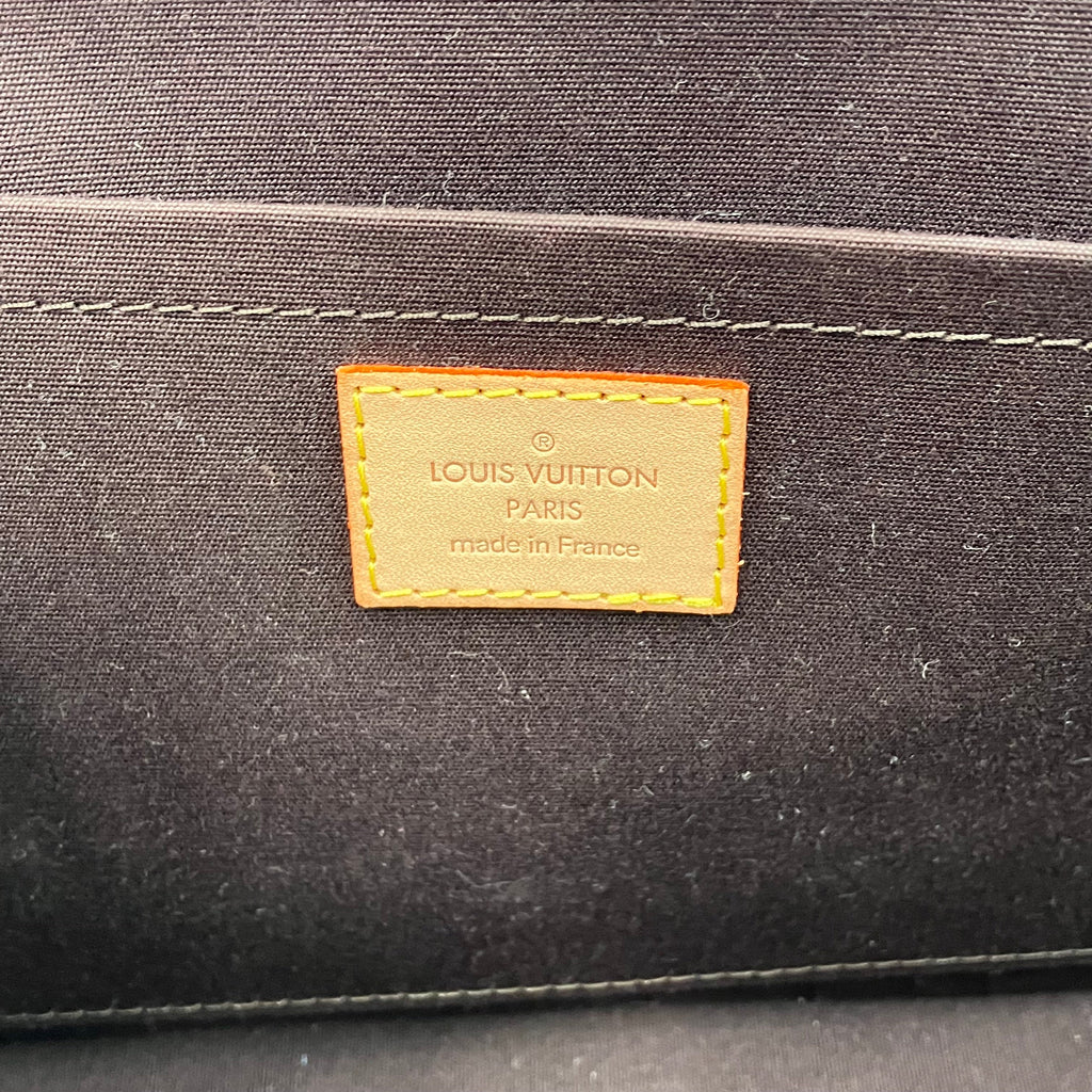 LOUIS VUITTON vernis rosewood avenue handbag