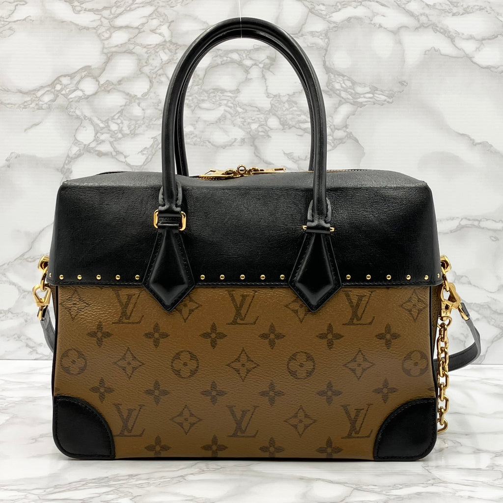 LOUIS VUITTON Monogram Reverse City Maru 2way Shoulder bag