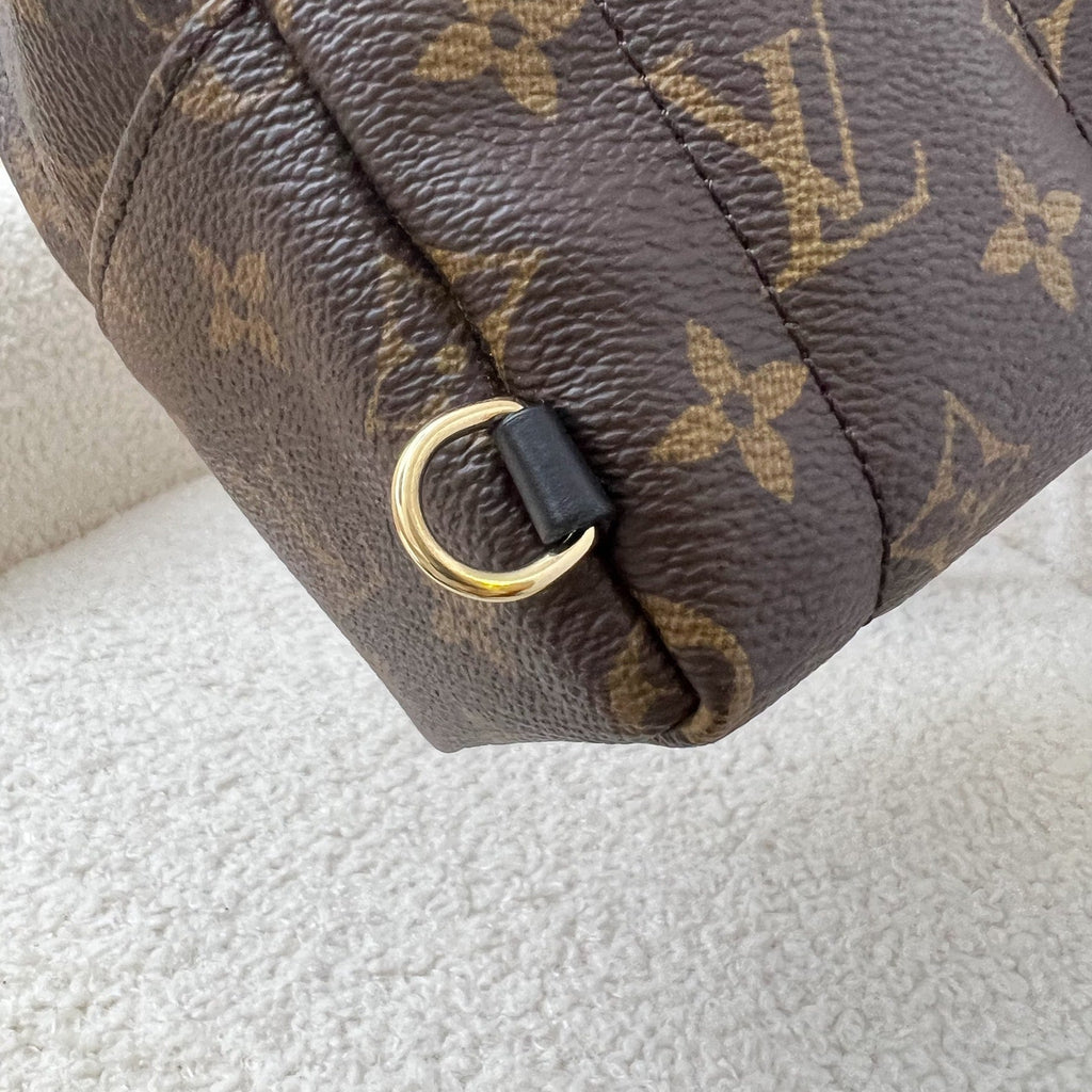 LV Palm Springs Mini Backpack in Monogram Canvas GHW