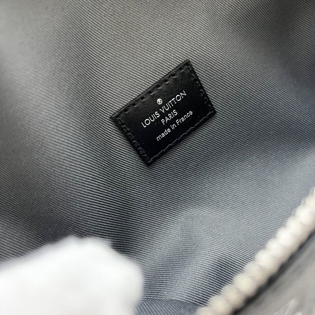 LV Discovery Bumbag in Limited Edition Damier Graphite Canvas and SHW