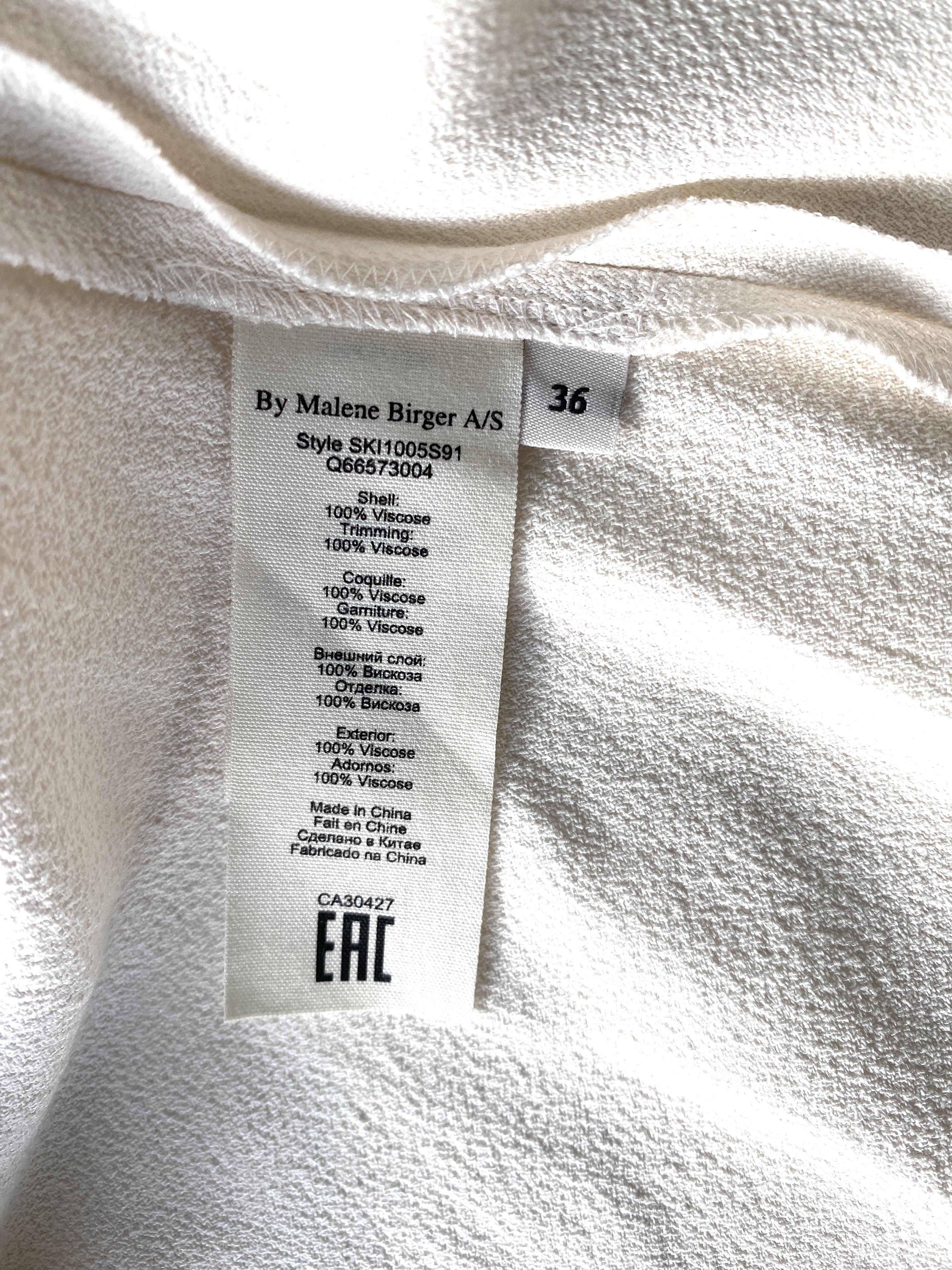 BY MALENE BIRGER 3/4 LENGTH SKIRT - SIZE DK 36