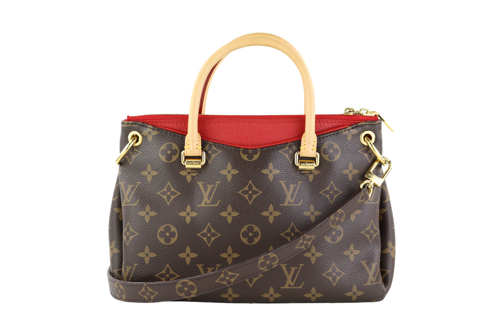 Monogram/Cerise Pallas BB