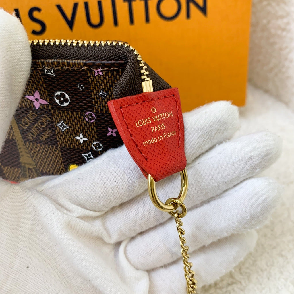 LV Mini Pochette Accessoires in Christmas 2019 Animation (Paris) Monogram Canvas