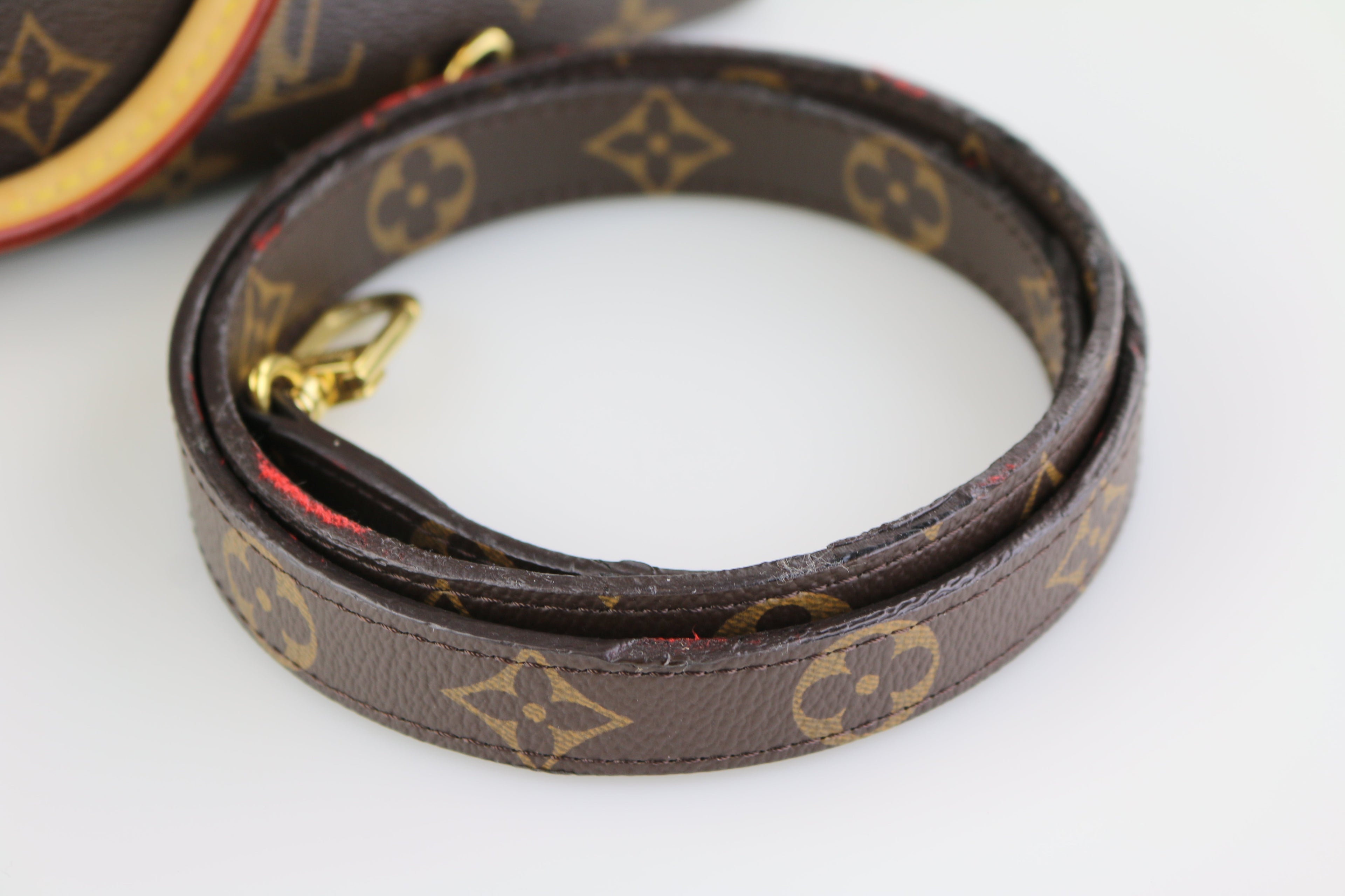 Monogram/Cerise Pallas BB