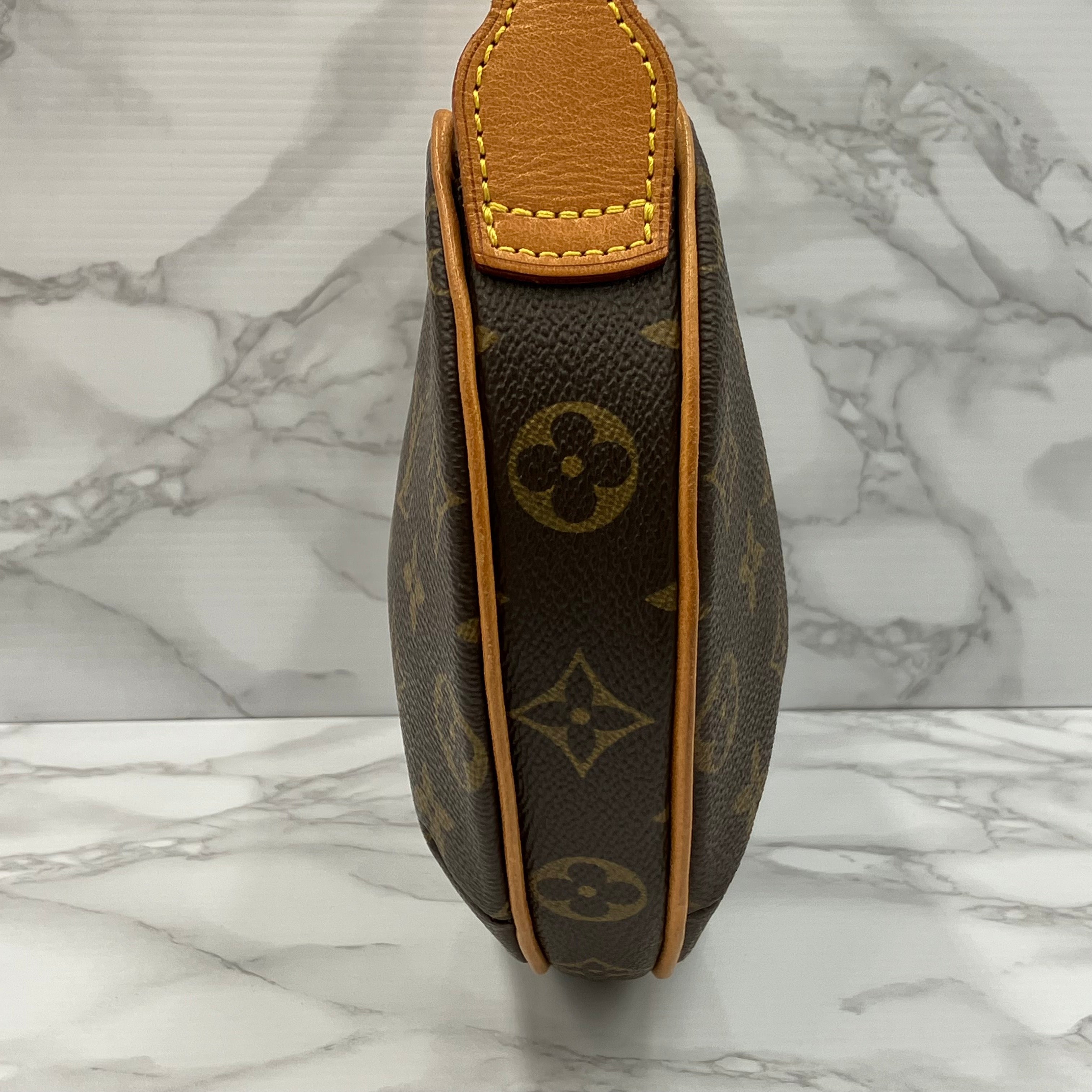 LOUIS VUITTON Monogram croissant PM shoulder bag