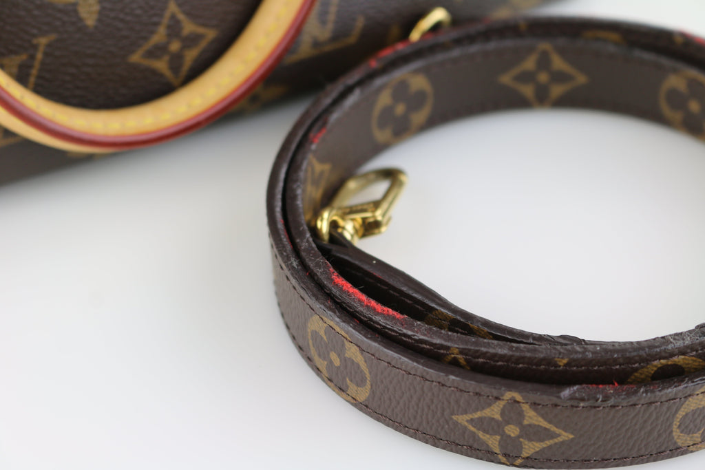 Monogram/Cerise Pallas BB