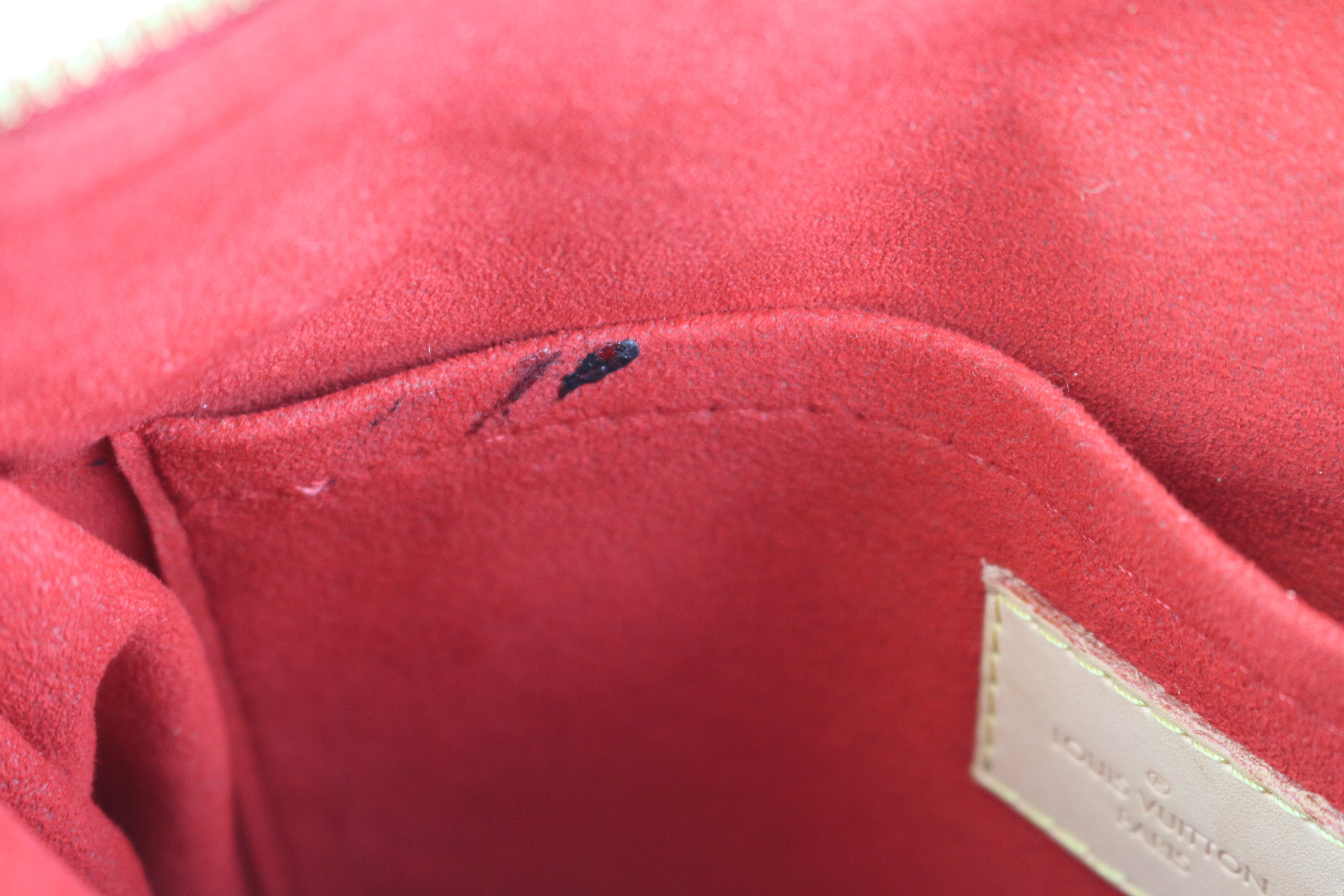 Monogram/Cerise Pallas BB
