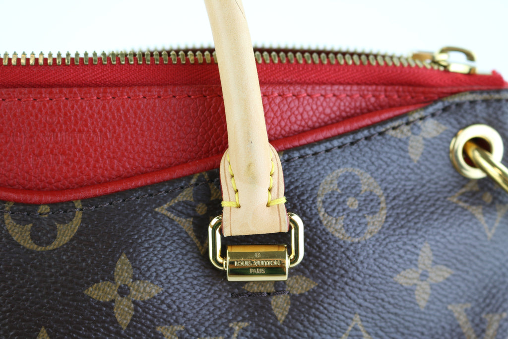 Monogram/Cerise Pallas BB