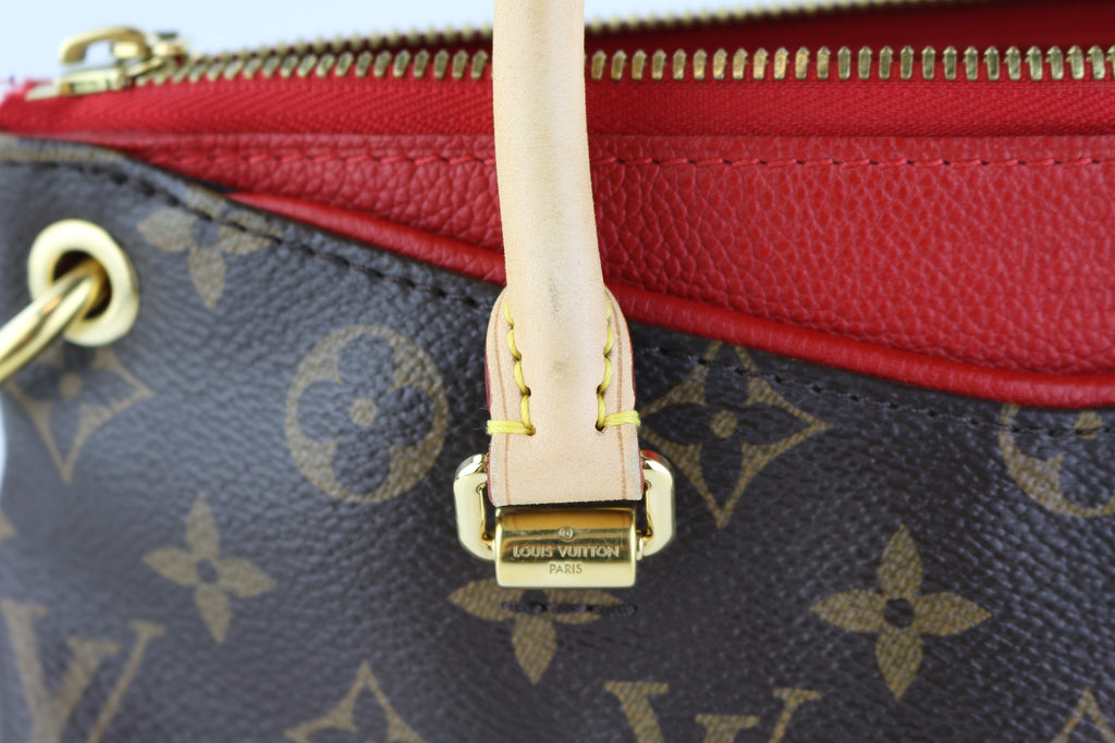 Monogram/Cerise Pallas BB