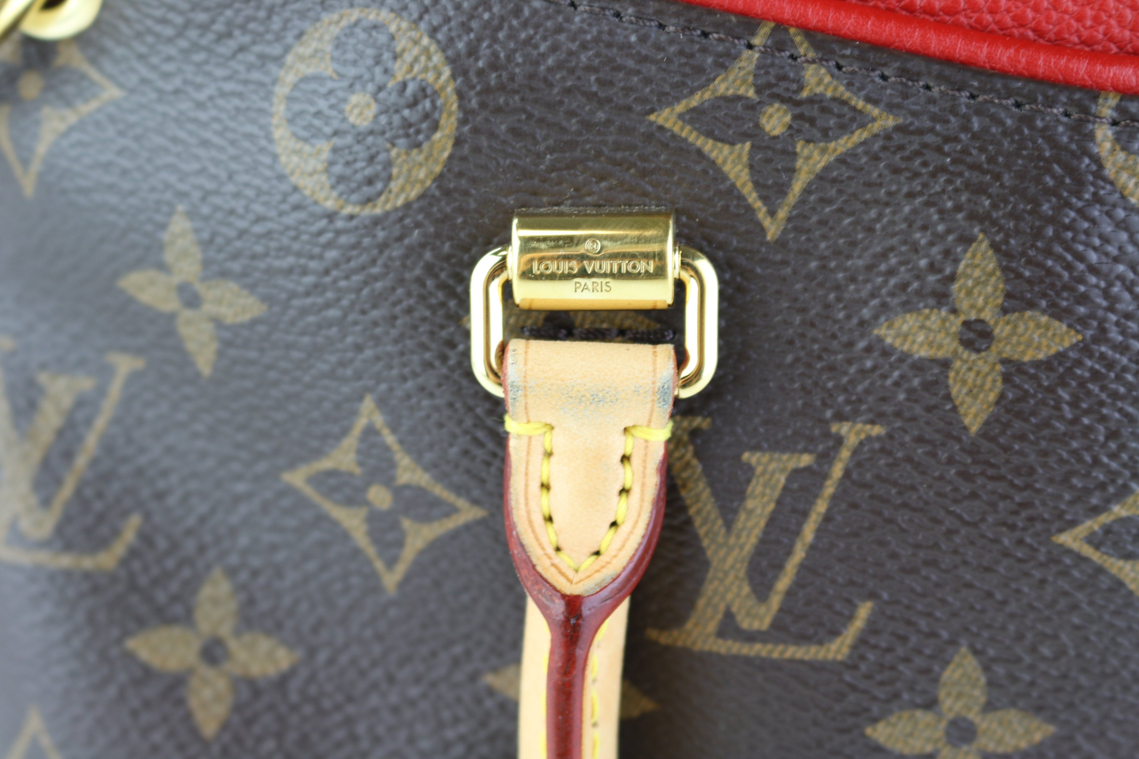 Monogram/Cerise Pallas BB