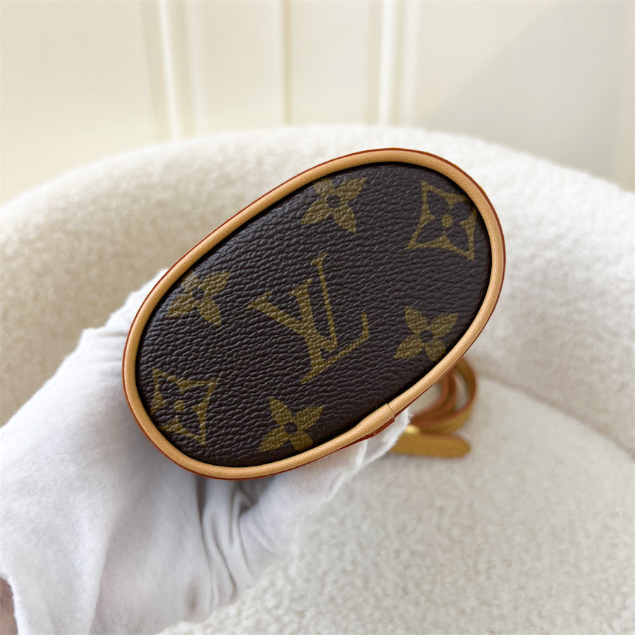 LV Fold Me Mini Bag in Monogram Canvas GHW