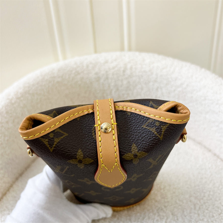 LV Fold Me Mini Bag in Monogram Canvas GHW