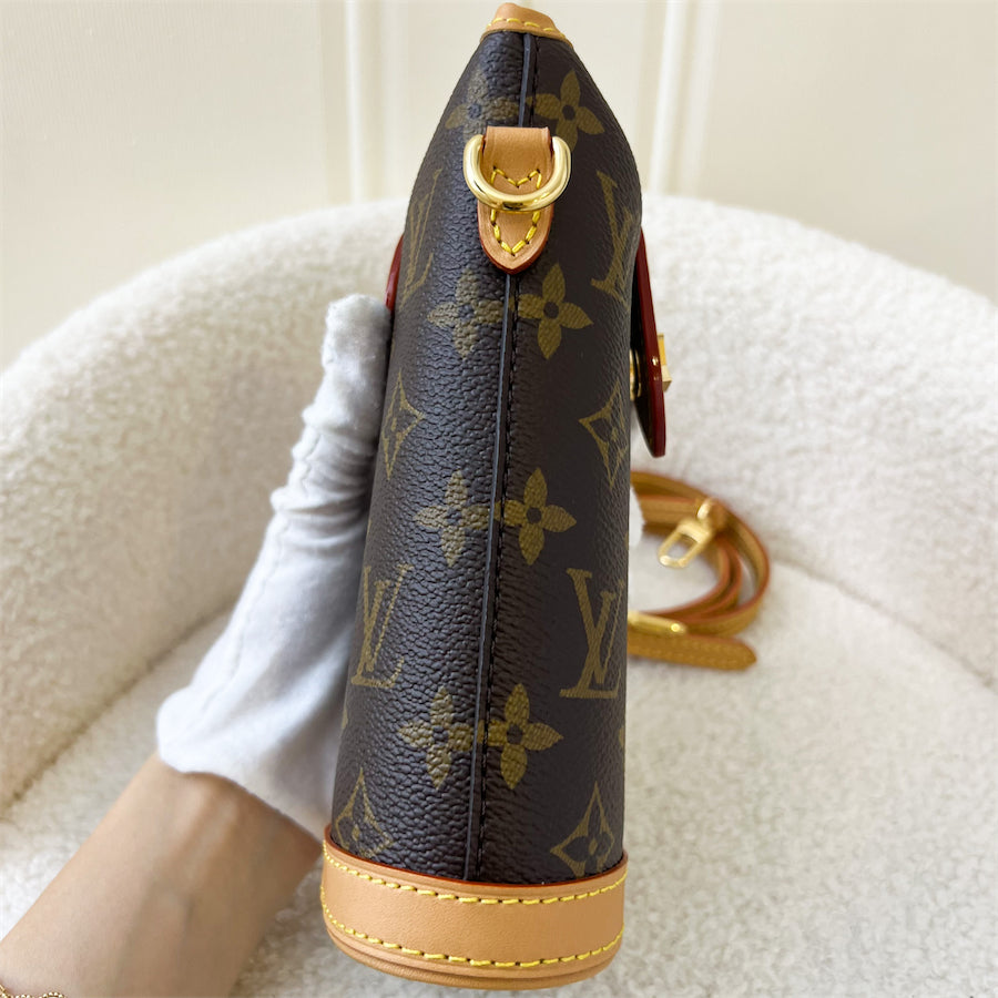 LV Fold Me Mini Bag in Monogram Canvas GHW