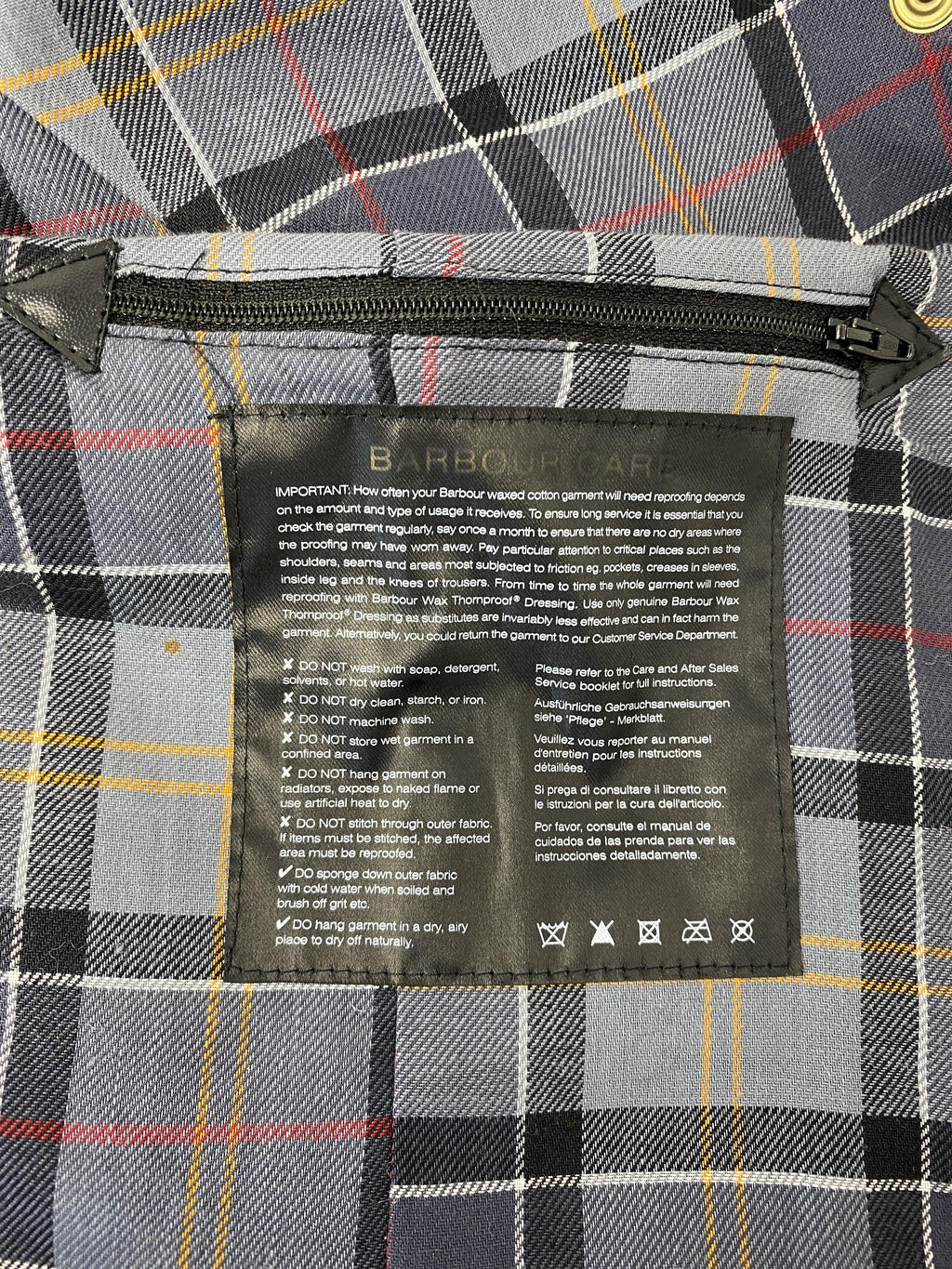 BARBOUR Original Tartan Jacket - EU 38 / UK 12