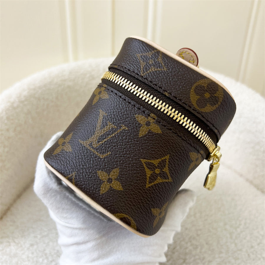 LV Nano Nice in Monogram Canvas GHW