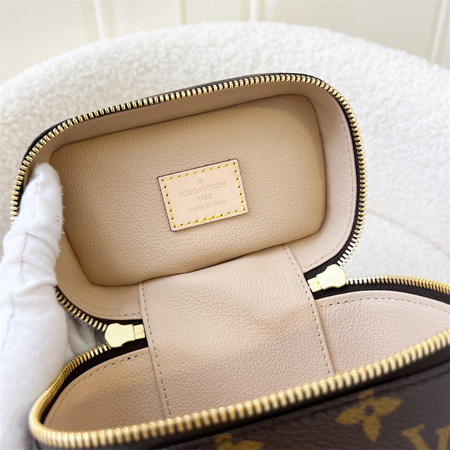 LV Nano Nice in Monogram Canvas GHW