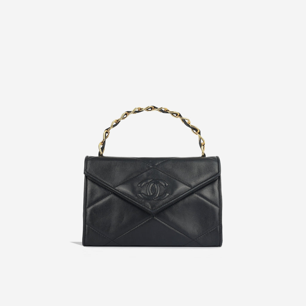 Chanel Vintage Envelope Top Handle